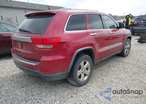 2011 Jeep Grand Cherokee Limited из США, поврежденный, VIN 1J4RR5GG8BC612620